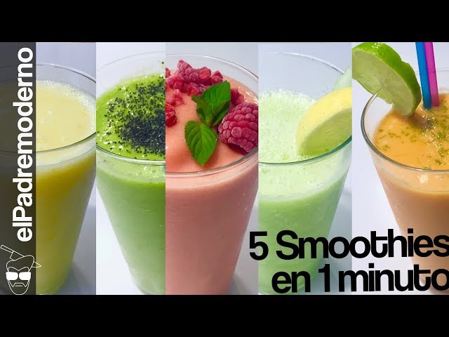 Smoothies Nutritivos: Recetas para una Energía Instantánea